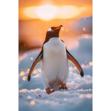 Penguin Painting Canvas